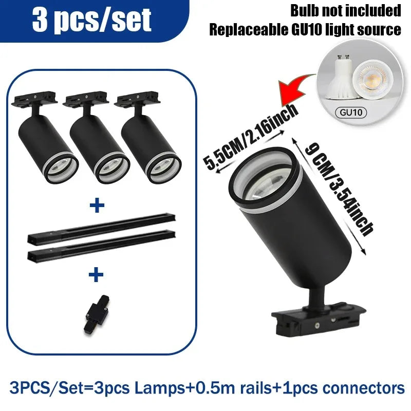 Spot — LED décoratif pour rail de magasin intérieur