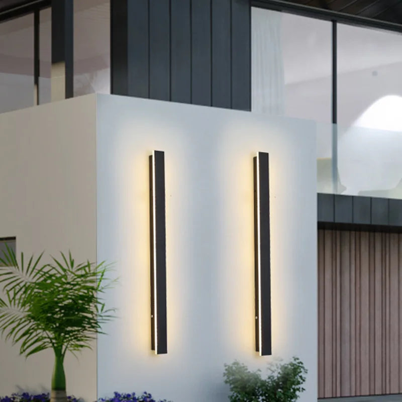 Applique murale — Extérieure à LED étanche pour éclairage décoratif