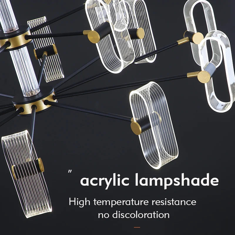 Lustre — Moderne créatif luxe pour éclairage d'ambiance