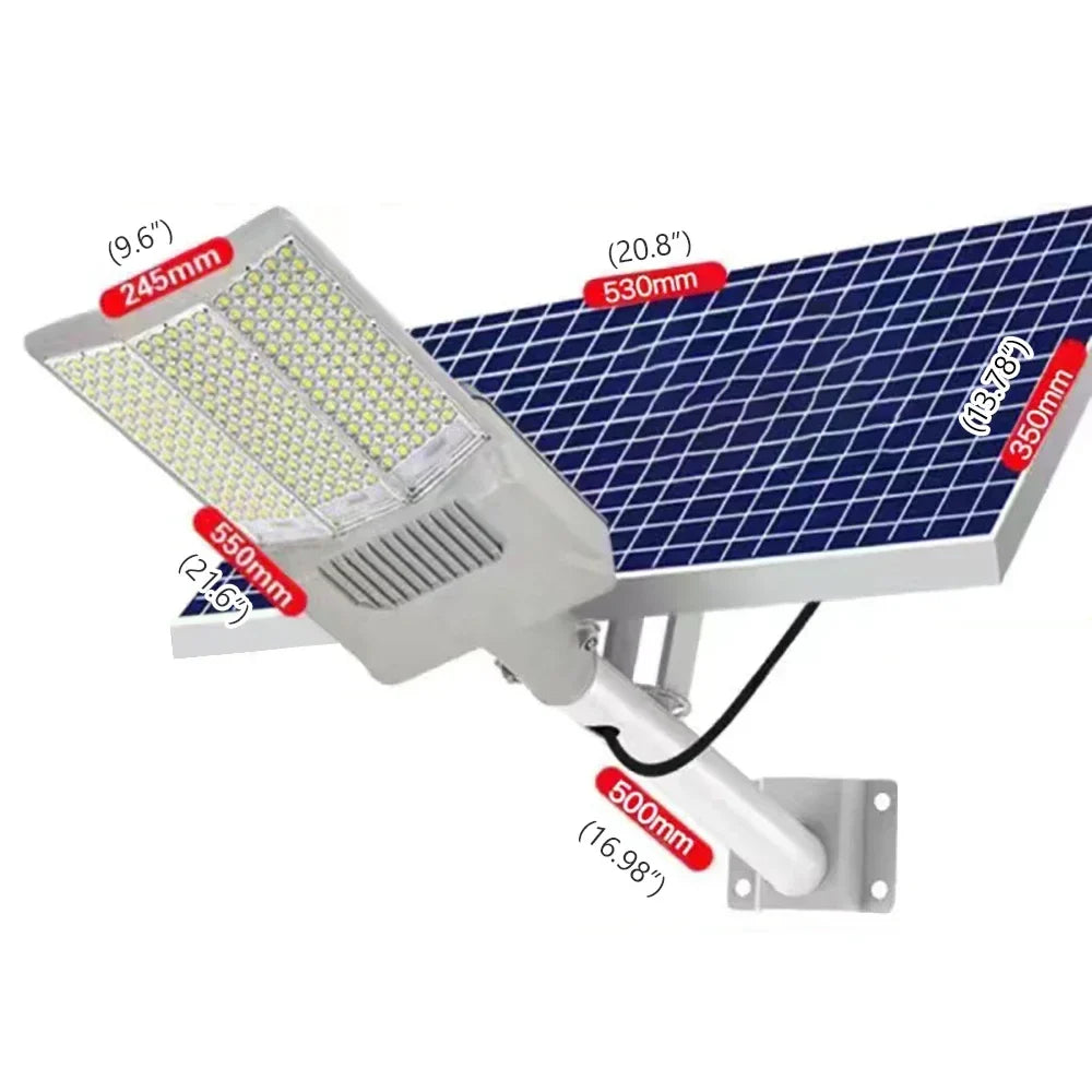 Lampadaire — LED solaire super lumineux pour extérieur et jardin