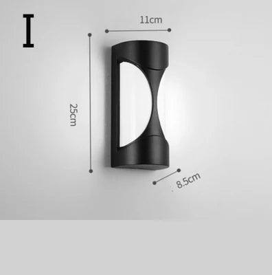 Applique murale — D'extérieur design étanche élégante et résistante aux intempéries