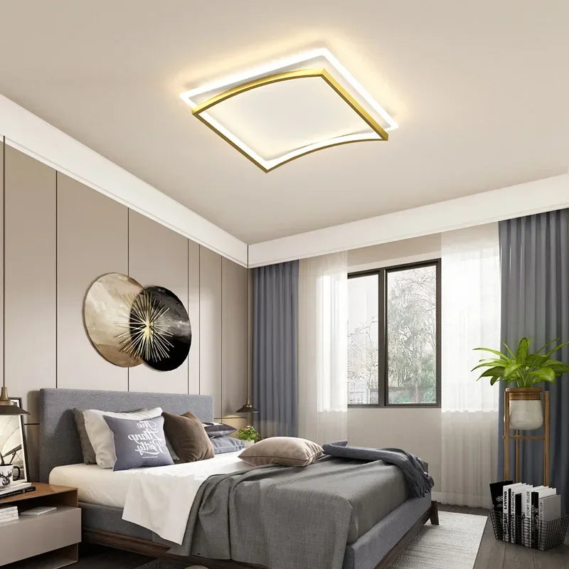 Plafonnier led moderne luminaire décoratif intérieur design élégant Honoré Éclaircie - Présence Moderne & Harmonie Intérieure