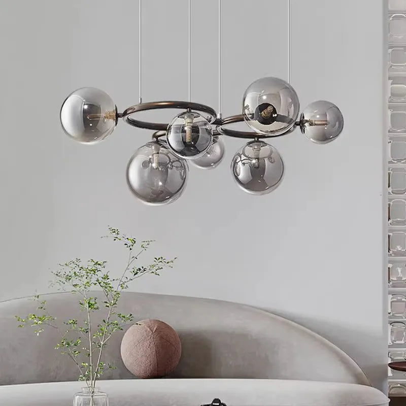 Plafonnier — De décoration nordique pour salle à manger lustre lampes suspendues lampes suspendues pour plafonnier éclairage intérieur