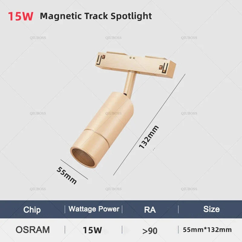 Spot led magnétique pour éclairage intérieur moderne Étienne Chant - Esprit Contemporain & Décor Élégant