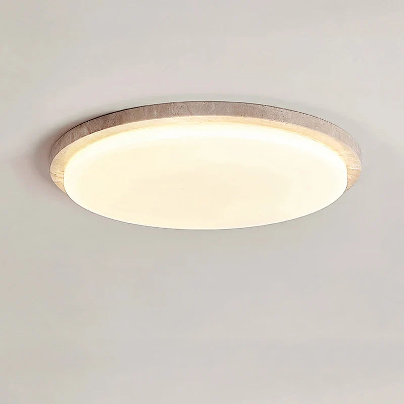 Plafonnier — LED style travertin modern décor salon couloir restaurant