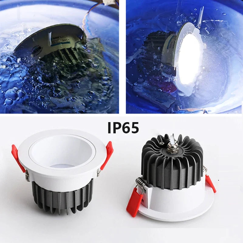 Spot — LED étanche dimmable pour éclairage extérieur intégré