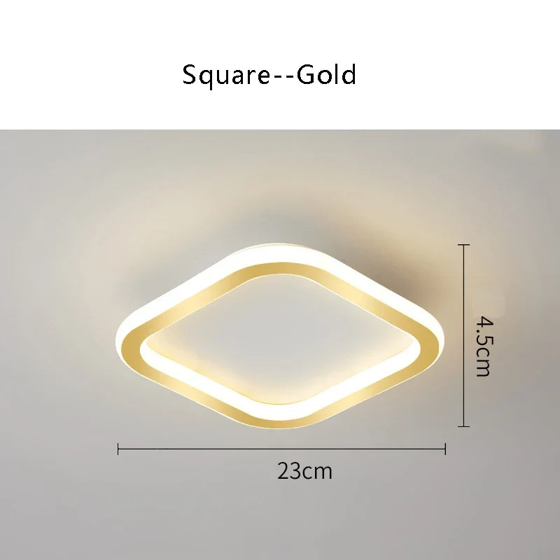 Plafonnier moderne pour extérieur design simple et élégant Fanny Auréole - Esprit Contemporain & Décor Élégant