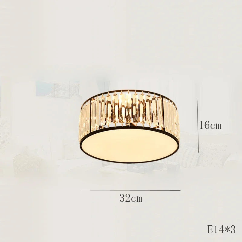 Plafonnier led en cristal décoration intérieure moderne pour votre espace Eugène Poème - Jeux de Reflets & Présence Raffinée