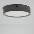 Plafonnier rond en ciment pour salon Mélanie Clairval - Courbes Douces & Décor Équilibré