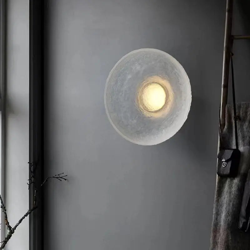 Applique murale — Ronde moderne à LED pour décoration intérieure et extérieure