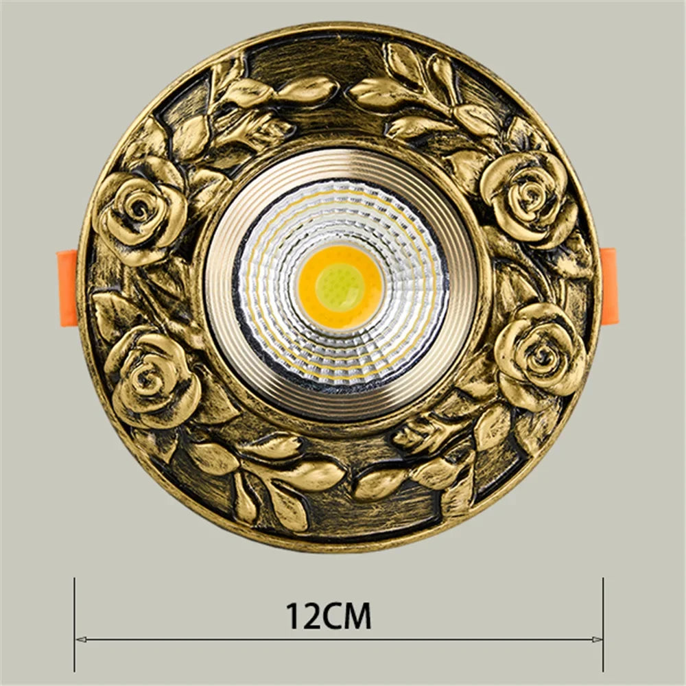 Spot led encastrable rétro pour décoration style campagnard Félicien Écho - Charme Rétro & Décor Singulier