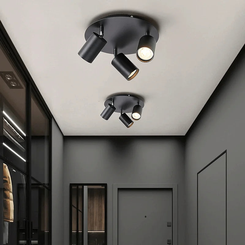 Spot — LED sur rail pour éclairage intérieur remplaçable