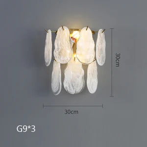 Lustre — Suspendu en verre design nuage créatif moderne