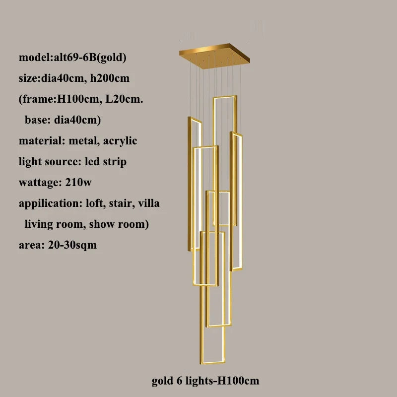 Plafonnier nordique moderne pour loft et espaces créatifs Oscar Césure - Lignes Épurées & Atmosphère Sereine