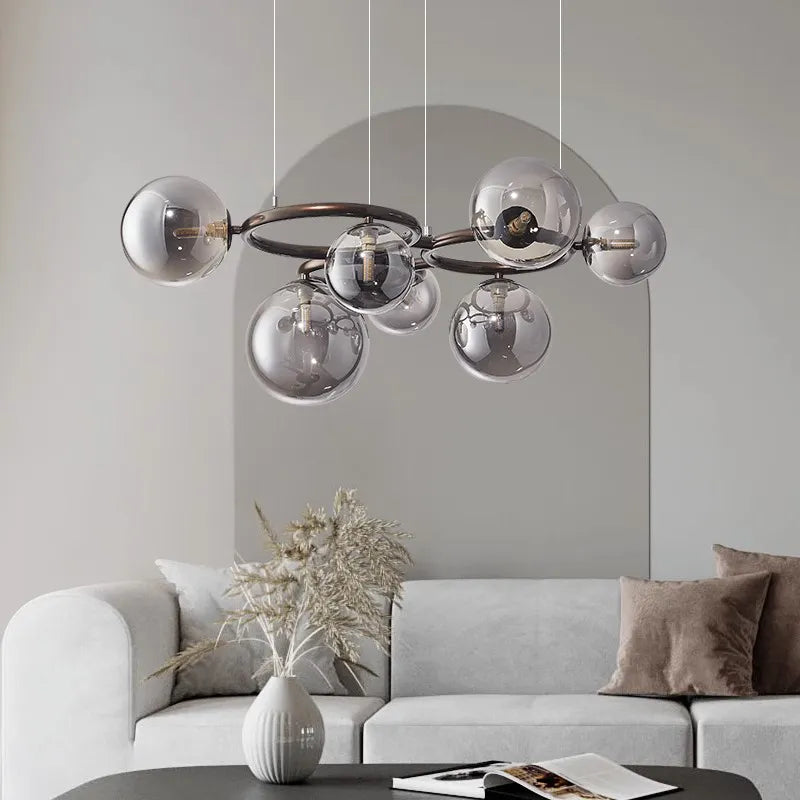 Plafonnier — De décoration nordique pour salle à manger lustre lampes suspendues lampes suspendues pour plafonnier éclairage intérieur