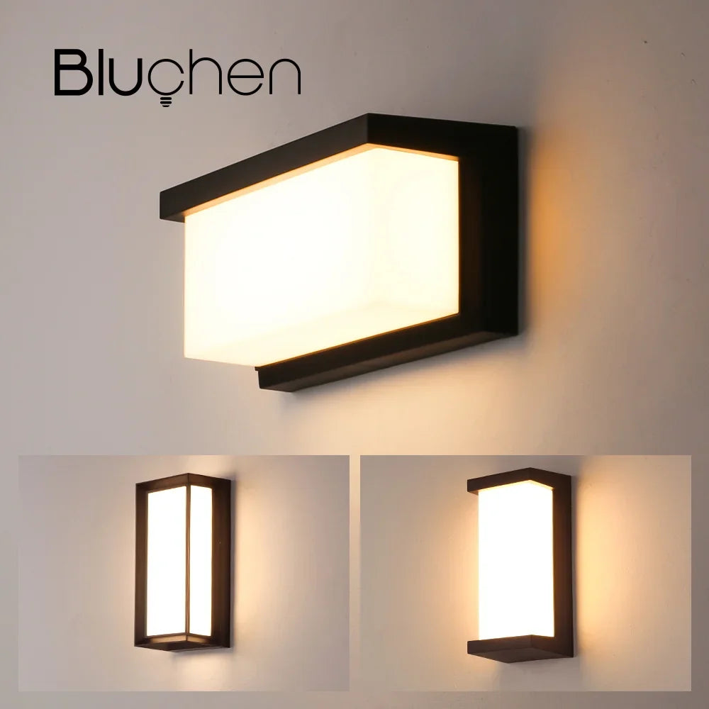 Applique murale — Extérieure LED étanche pour éclairage décoratif
