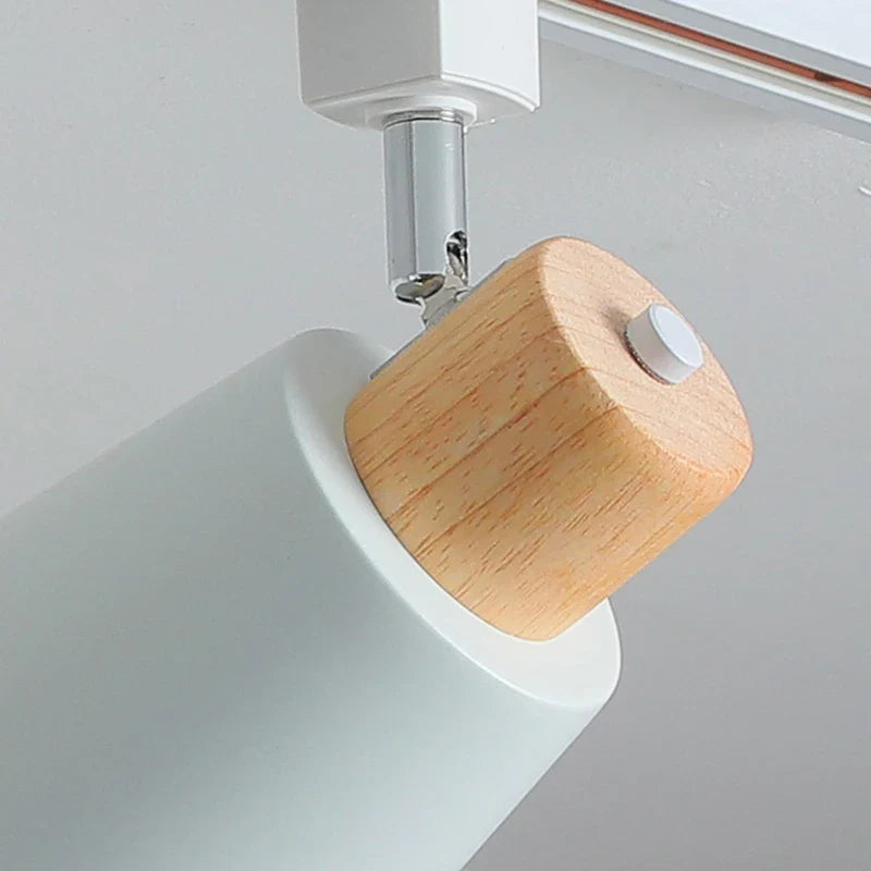 Suspension led en bois pour table à manger nordique Jules Unisson - Une Présence Sobre et Élégante