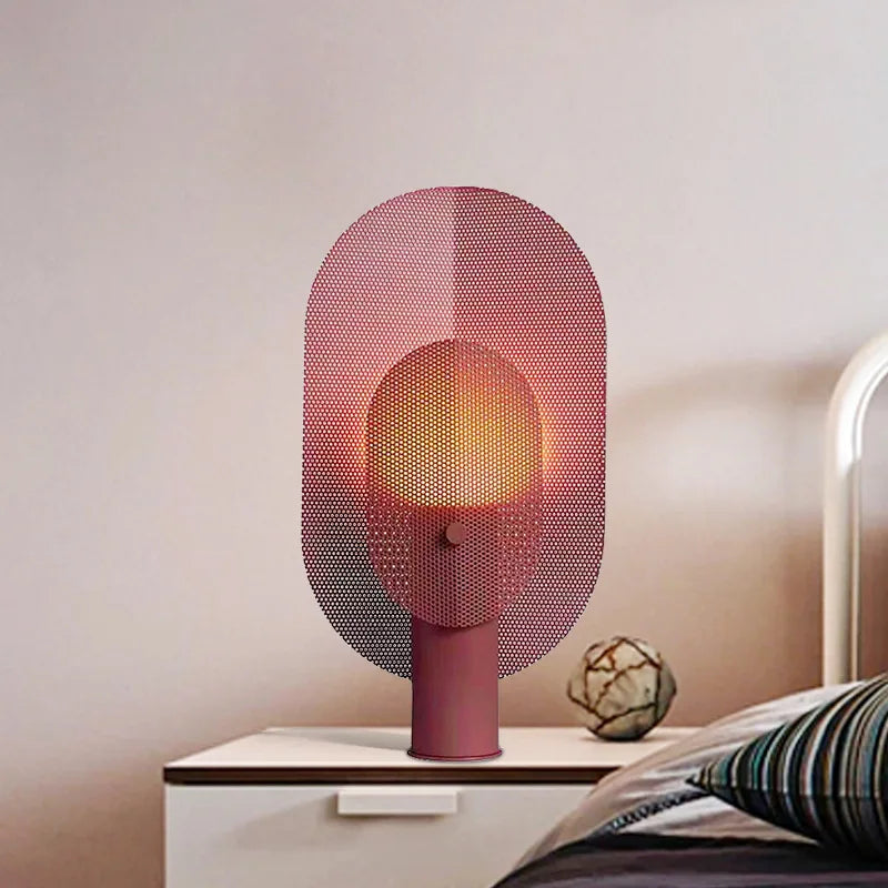 lampe à poser minimaliste design nordique en fer pour décoration moderne