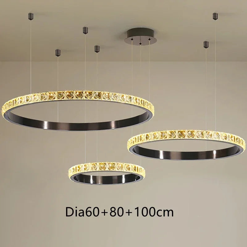 Lustre — De luxe en cristal pour hôtel et villa