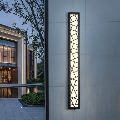 Applique murale led style chinois lumière chaude pour intérieur élégant Vianney Murmure en Métal - Simplicité & Caractère au Quotidien