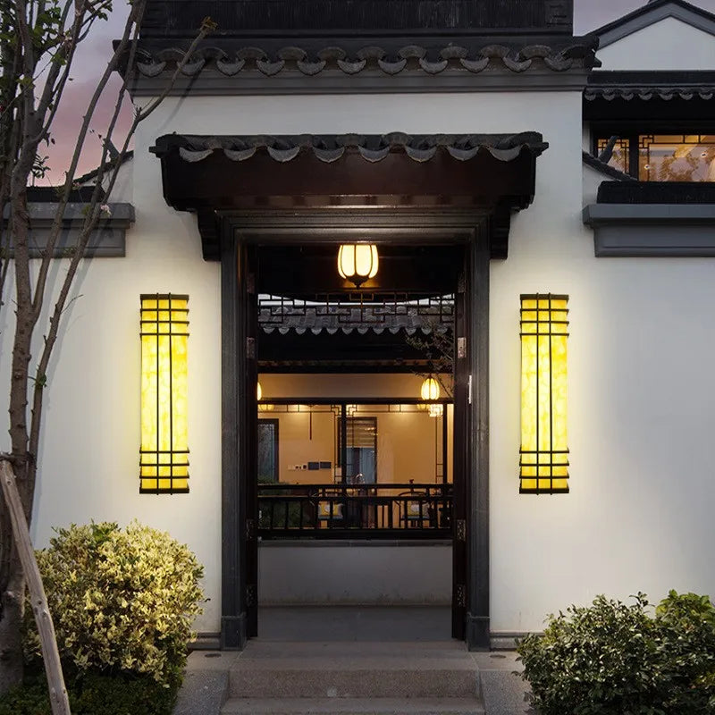 Applique murale — Extérieure chinoise imperméable pour jardin décoratif