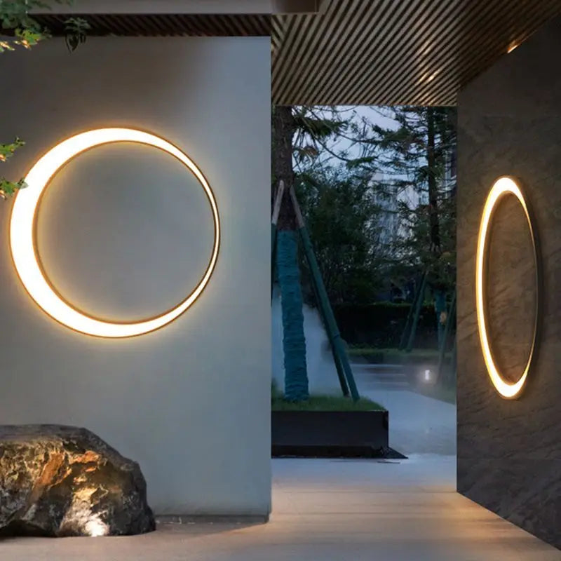 Applique murale — Extérieure moderne étanche design pour jardin et terrasse
