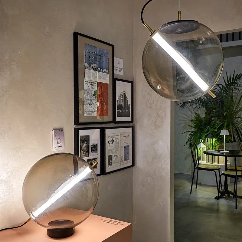 Lampe à poser — De table créative en verre nordique pour enfants