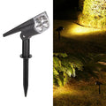 Spot solaire extérieur à 2 ou 7 LED, éclairage blanc ou multicolore – Florélys