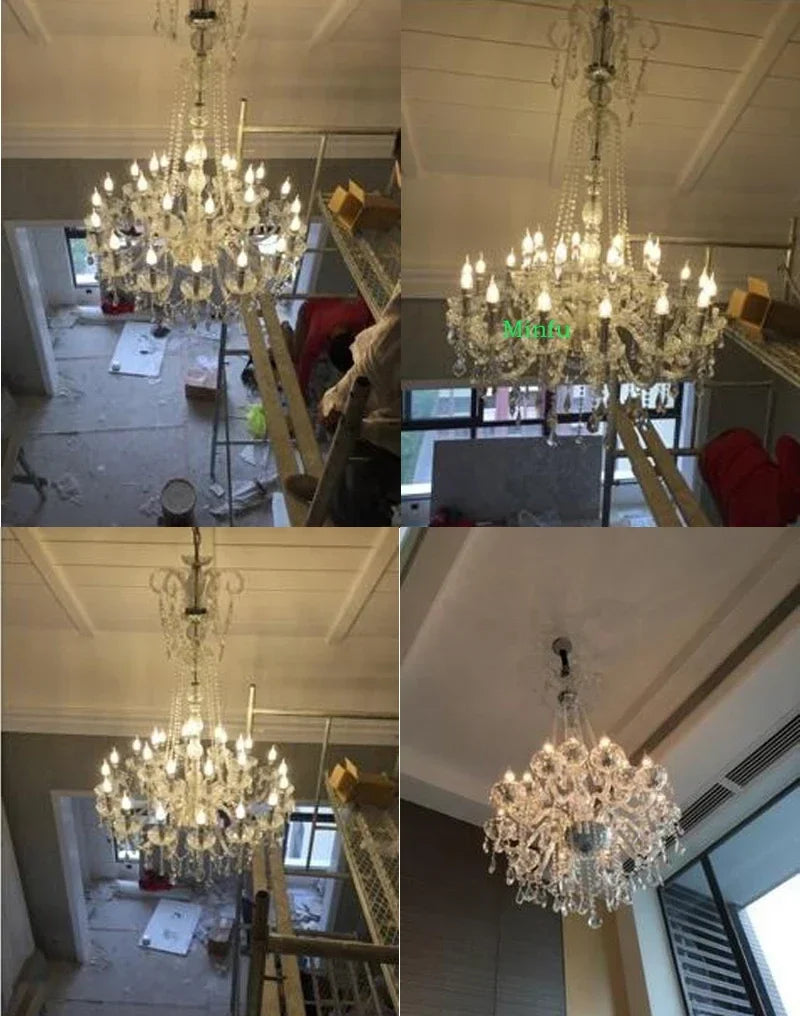 Lustre — En cristal de luxe pour hôtels et projets d'éclairage