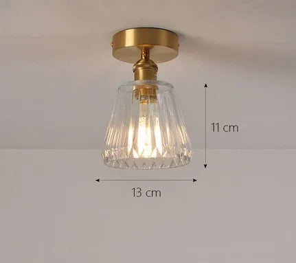 Plafonnier — Moderne en verre pour intérieur et extérieur lumineux