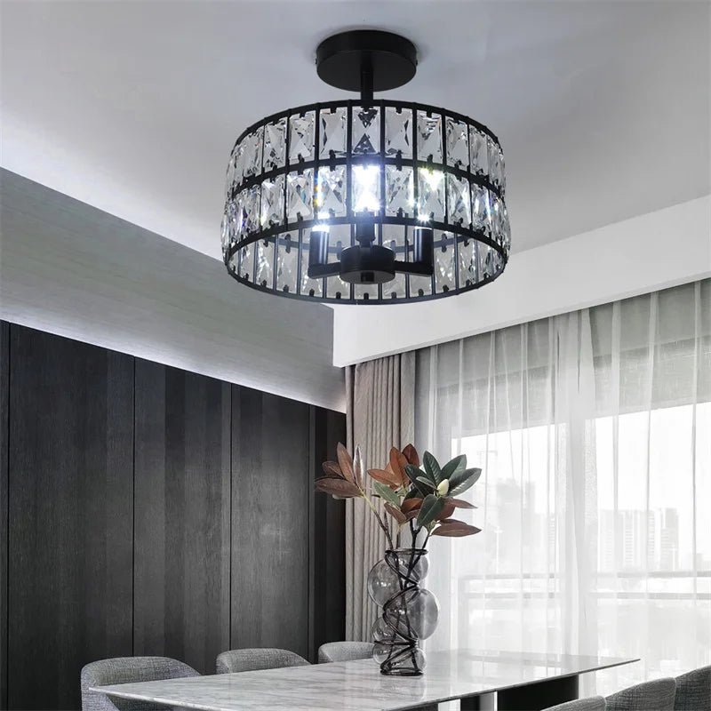 Abat-jour — Nordiques pour chambre Lustre couloir vestiaire plafonnier Luminaire Lampa Sufitowa abat-jour suspendu décor à la maison