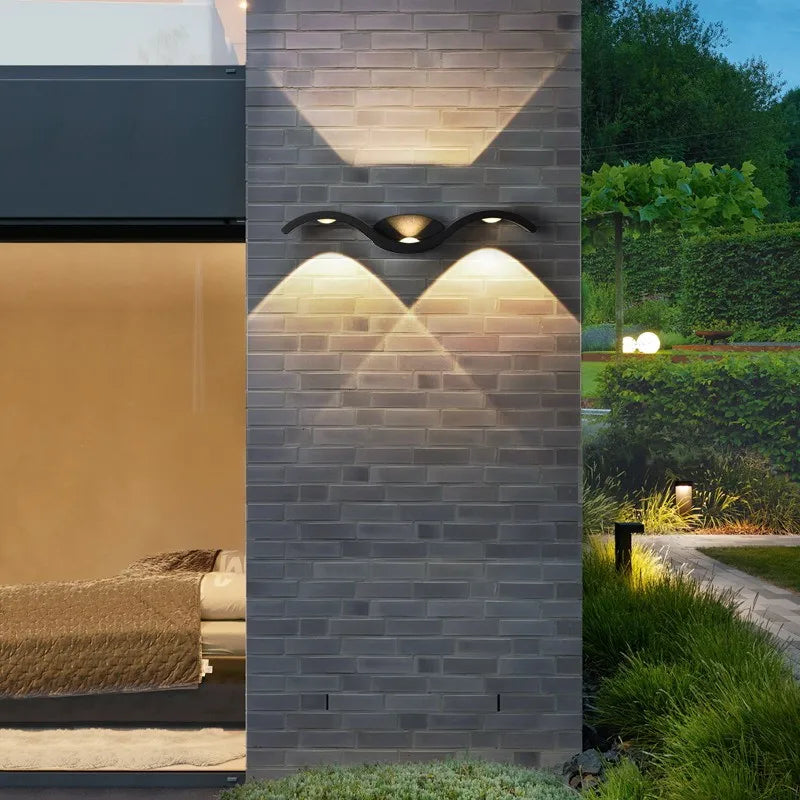 Applique murale — 9W/15W applique murale LED lumière jardin applique IP65 extérieur étanche lampe luminaire maison décoration éclairage couloir allée lumière