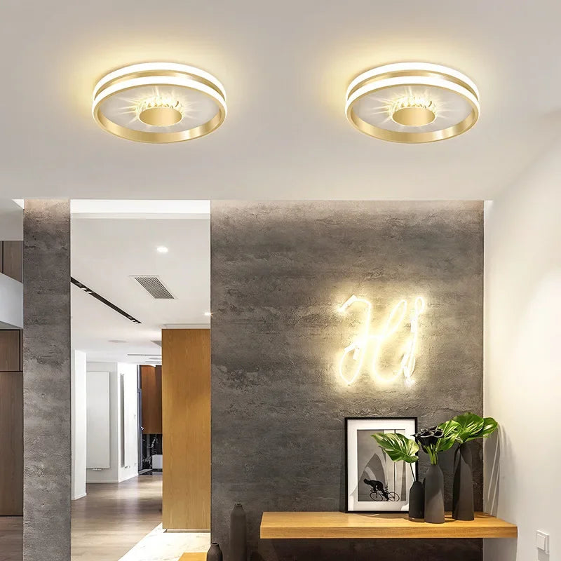 Plafonnier led luxueux pour intérieur moderne et lumineux Lucille Alizé en Cristal - Éclat du Cristal & Décor Singulier