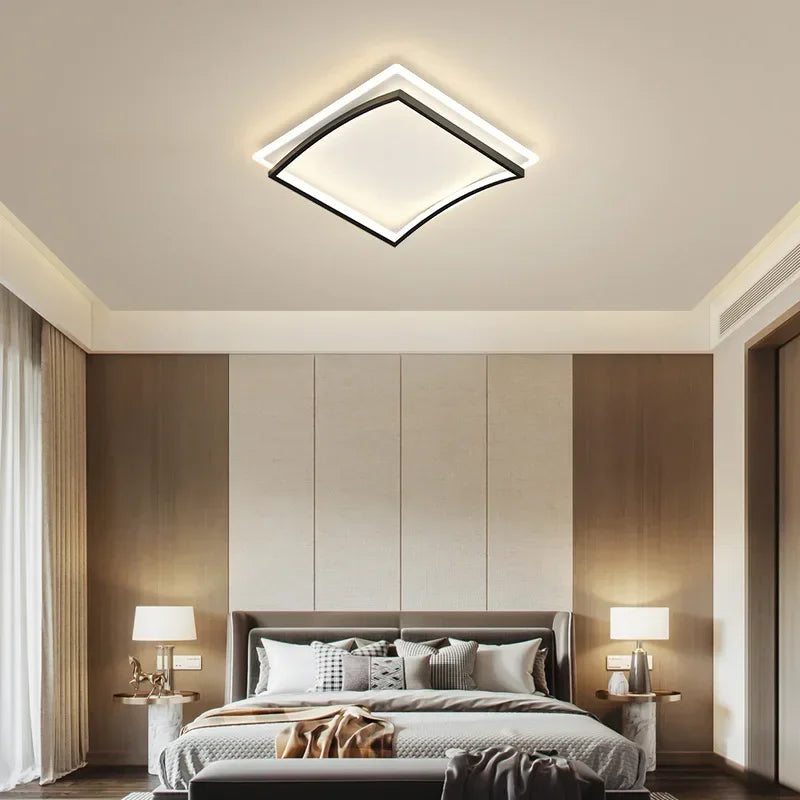 Plafonnier led moderne luminaire décoratif intérieur design élégant Honoré Éclaircie - Présence Moderne & Harmonie Intérieure