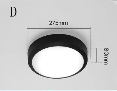 Applique murale — LED lumineuse éclairage extérieur étanche pour maison