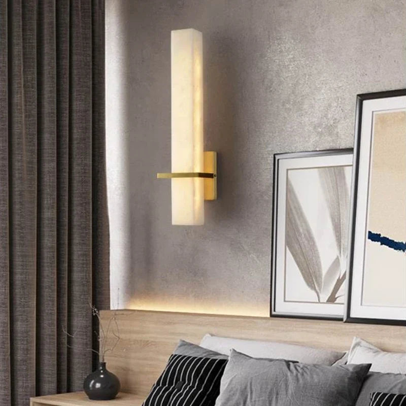 Applique murale — En cuivre léger lampe LED design moderne pour intérieur