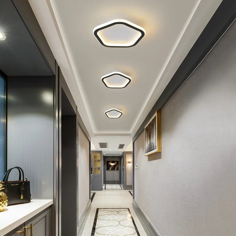 Plafonnier moderne pour extérieur design simple et élégant Fanny Auréole - Esprit Contemporain & Décor Élégant