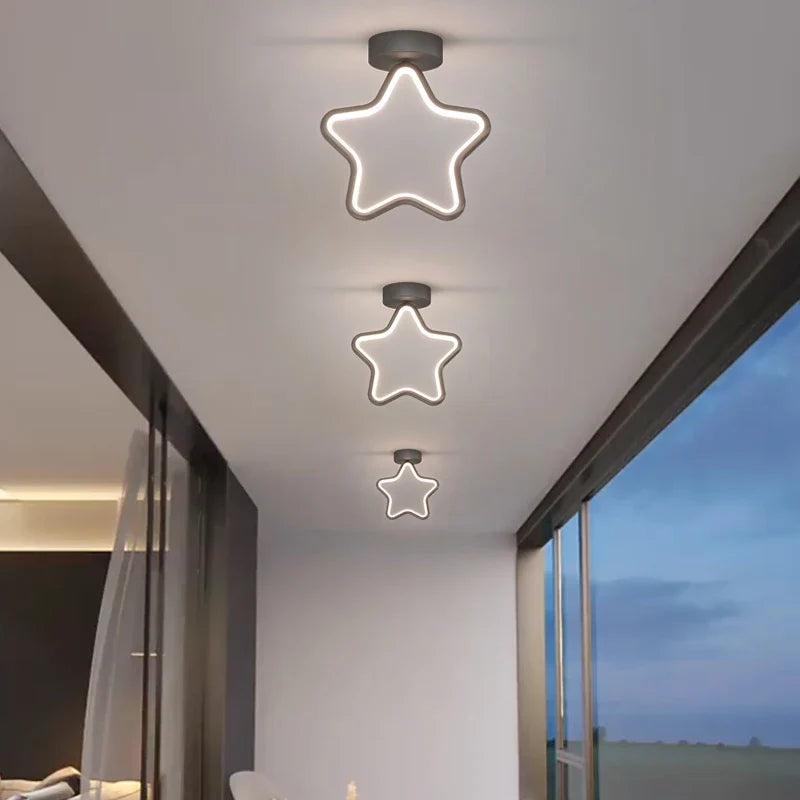 Plafonnier — LED encastré moderne étoile allée salon entrée