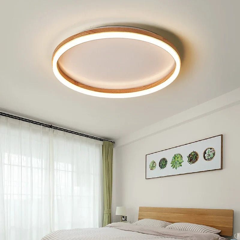 Plafonnier — LED style japonais pour entrée et couloir
