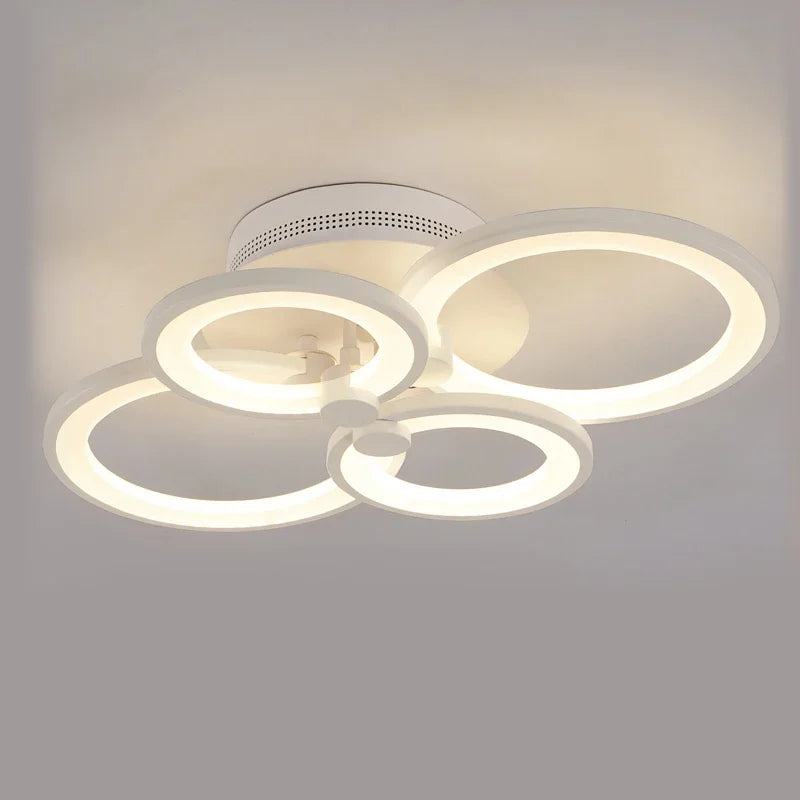 Plafonnier led moderne à intensité variable pour intérieur Évrard Arabella - Une Note Actuelle dans le Décor