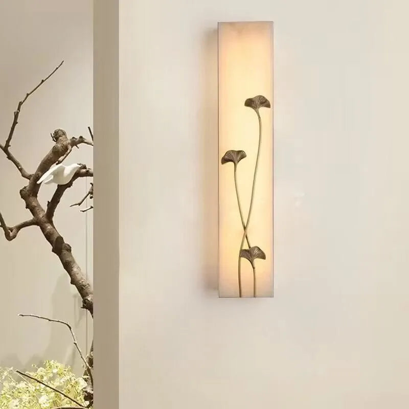 Applique murale — Vintage en marbre à LED pour extérieur jardin et cour