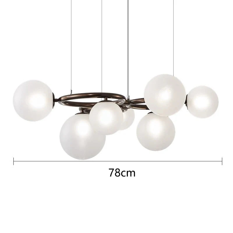 Plafonnier — De décoration nordique pour salle à manger lustre lampes suspendues lampes suspendues pour plafonnier éclairage intérieur