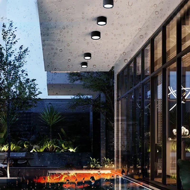 Spot — Encastrable étanche pour extérieur et couloir d'hôtel