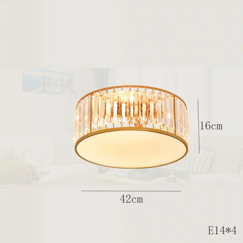 Plafonnier led en cristal décoration intérieure moderne pour votre espace Eugène Poème - Jeux de Reflets & Présence Raffinée