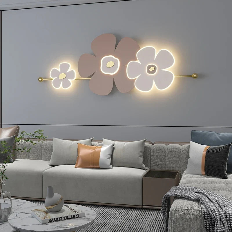 Applique murale led moderne pour décoration intérieure créative Auguste Éclaircie - Une Note Actuelle dans le Décor