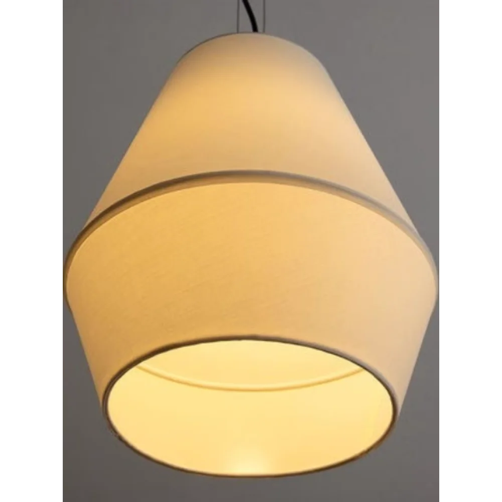 Lustre lin moderne minimaliste chinois suspension japonais wabi-sabi – Orélian Épure