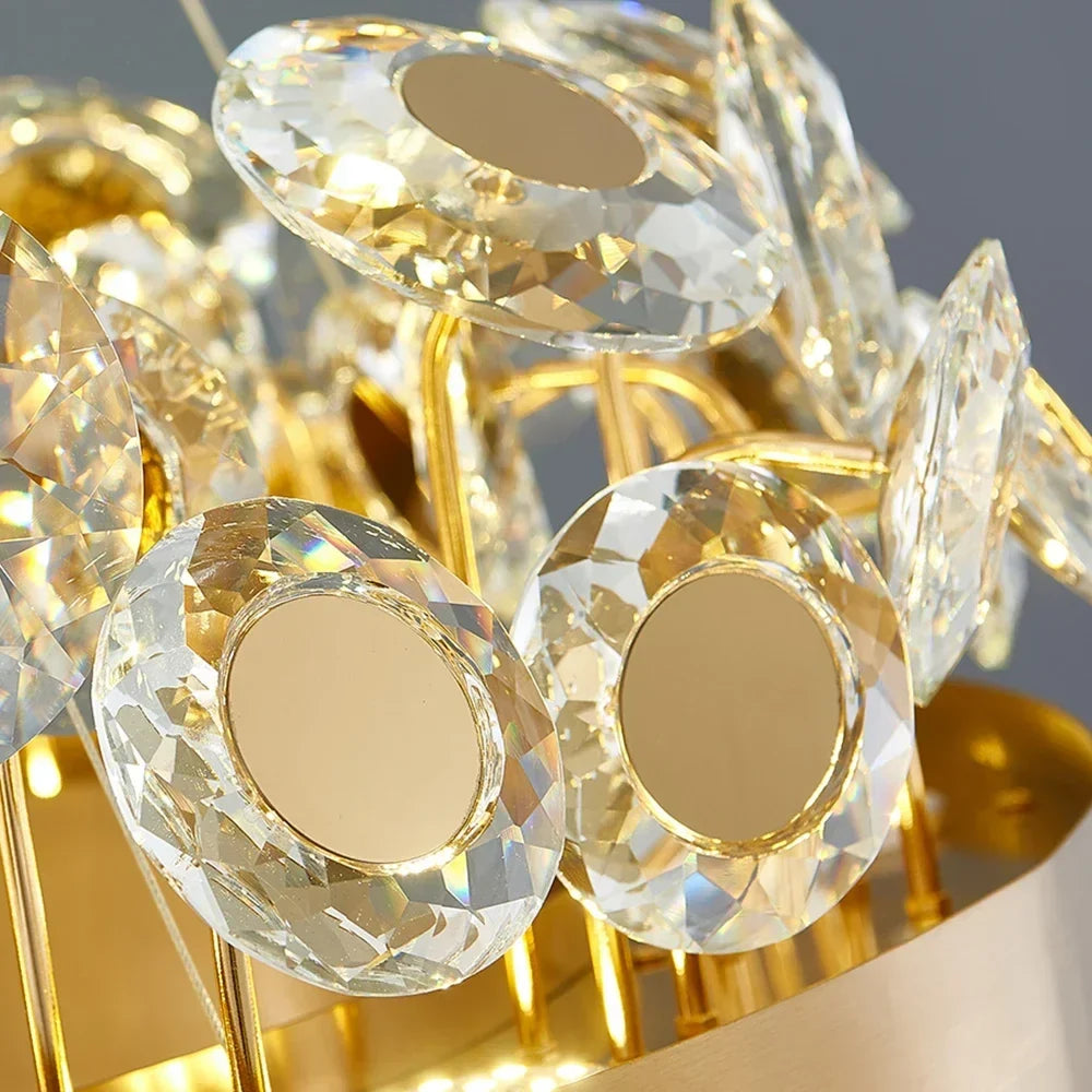 Lustre — En cristal design italien pour décoration intérieure élégante