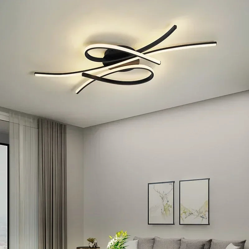 Plafonnier led moderne pour hôtel et intérieur Virgile Détour - Esprit Contemporain & Décor Élégant