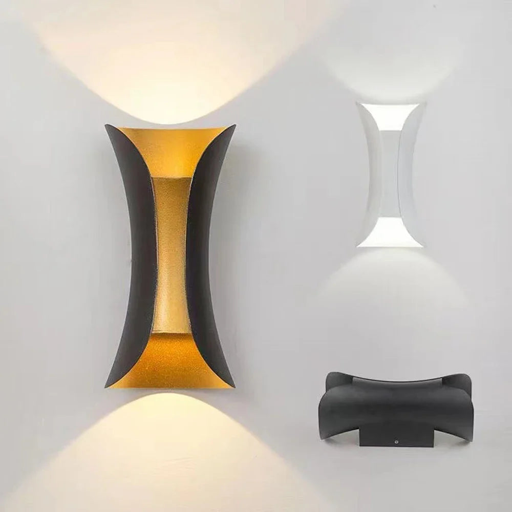 Applique murale — LED moderne en aluminium étanche pour décoration extérieure