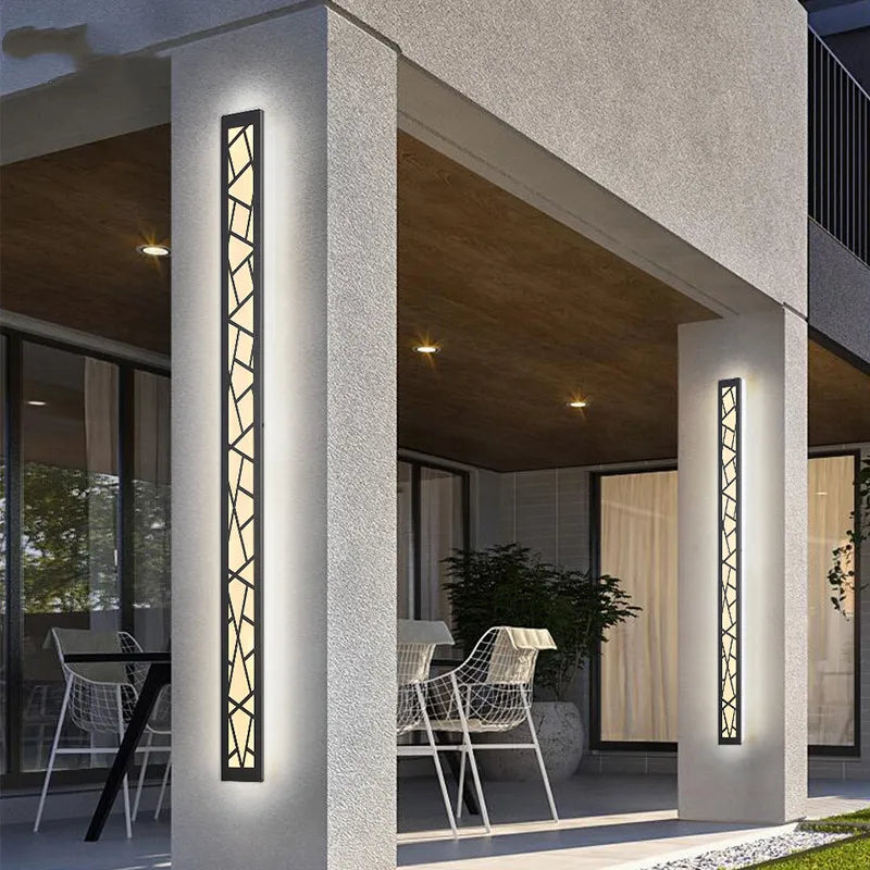Applique murale — Extérieure étanche en aluminium pour jardin et porche